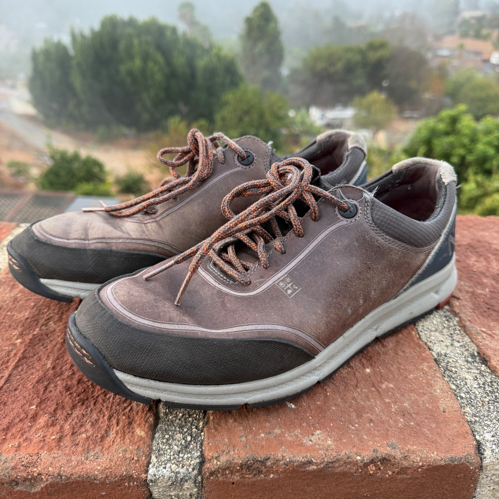 New Balance MW983BR Hiking Walking Shoes Leather Brown Size 10 Gorpcore Utility